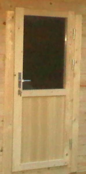 Dwelling (ISO) quality double glazed half glazed single door - Click Image to Close