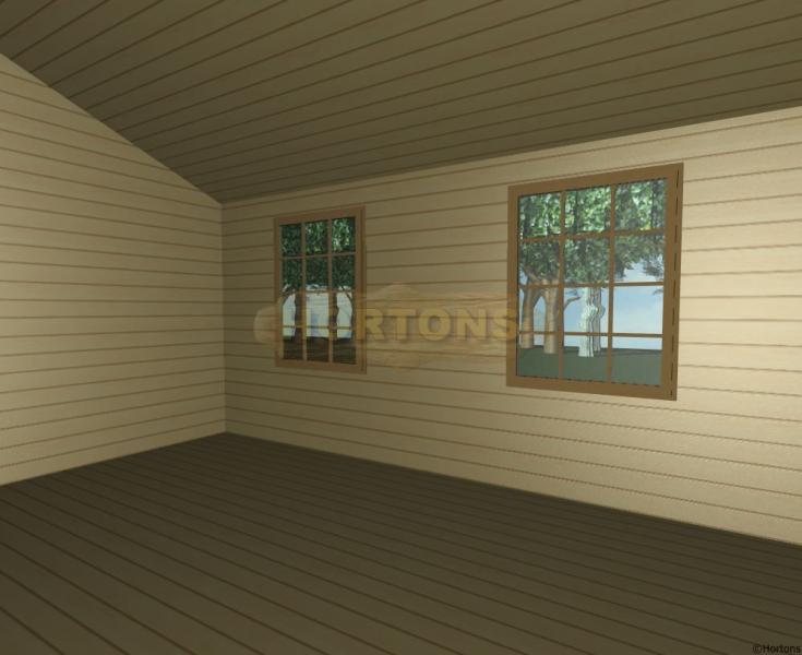 63 sq m Lillehammer log house 45-45mm logs - Click Image to Close