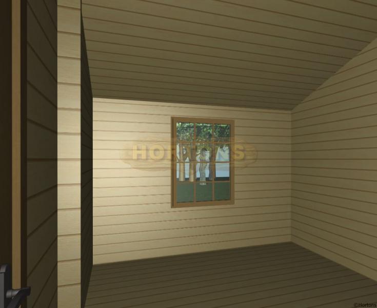 63 sq m Lillehammer log house 45-45mm logs - Click Image to Close