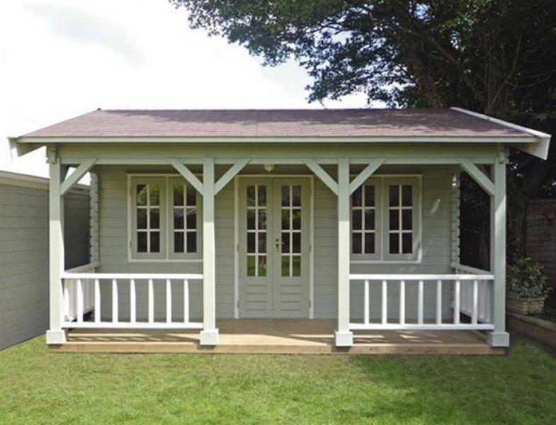 Lugarde Dubai 5x5.5m Log Cabin - Click Image to Close