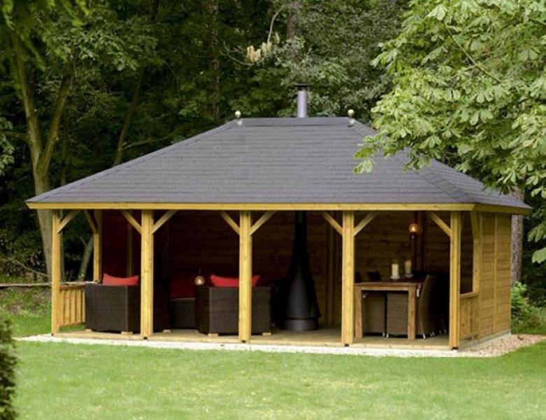 Ibiza Gazebo 4.2 x 6.0m - Click Image to Close