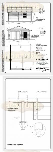 Lugarde Garage Oklahoma 5 x 5.5m - Click Image to Close