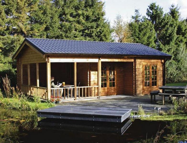 Lugarde Log Cabin Sicily 8.0 x 5.0m - Click Image to Close