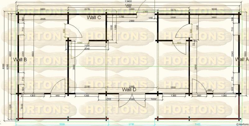 The Caterham Pavilion - 13.4m x 6.5m 44mm single skin - Click Image to Close