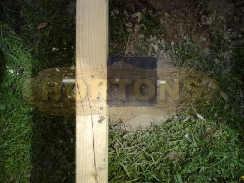 Raised timber base kit for Log Cabin - Click Image to Close