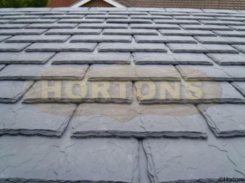 Ecoslate self-bonding rubber roof tiles, price per square metre - Click Image to Close