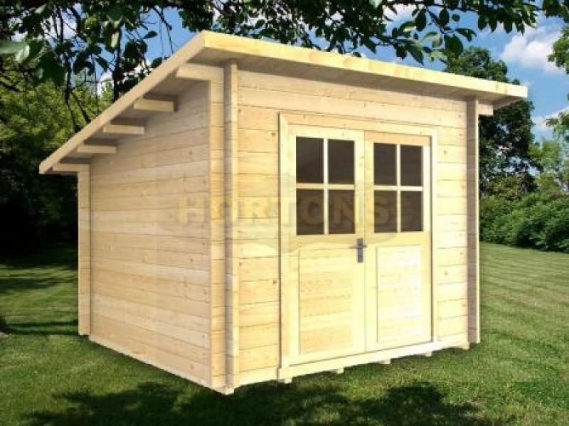 Sarah Log Cabin 28mm 2.5 x 2.5m - Click Image to Close