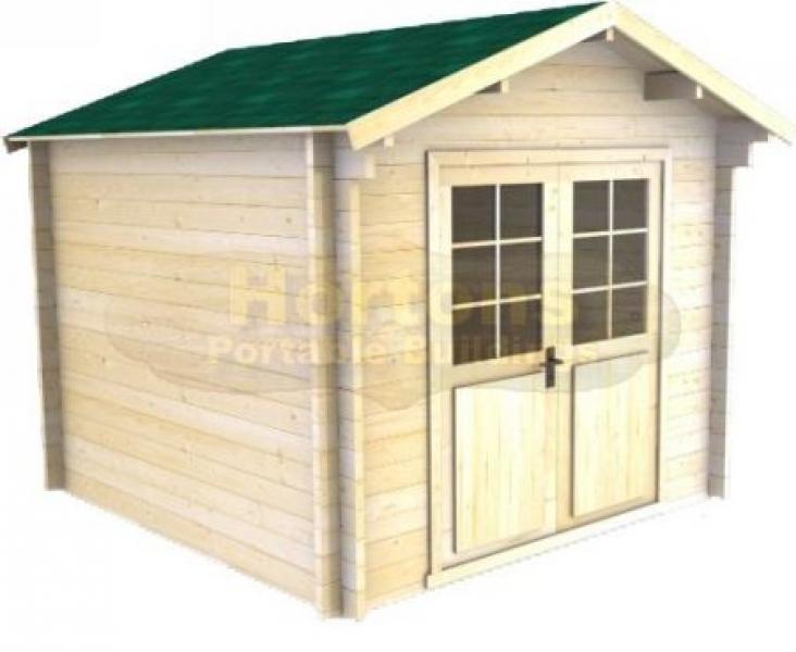 35mm David 2.5m x 2.5m Log Cabin - Click Image to Close