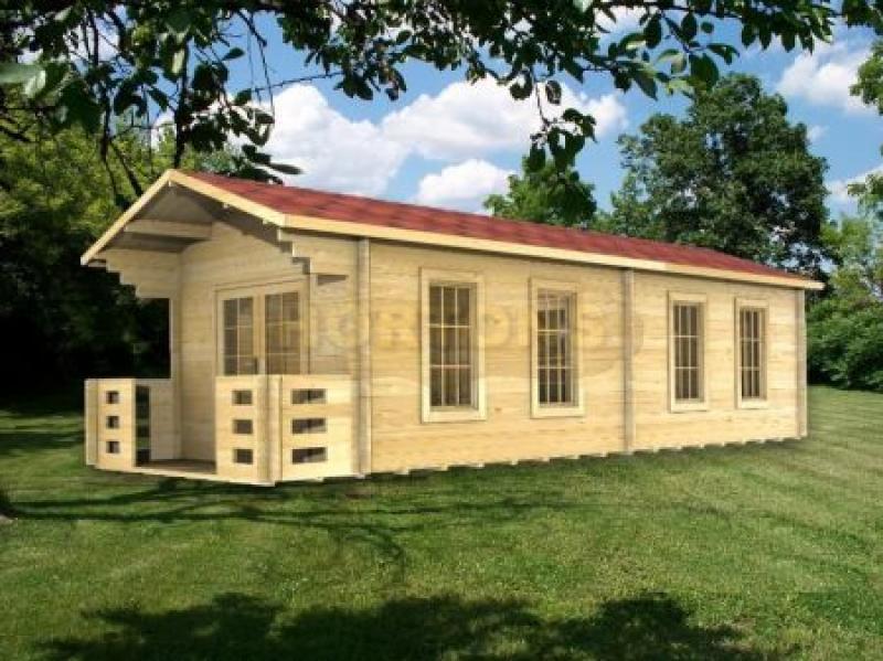 3x8 Sutton 28mm Log cabin - Click Image to Close