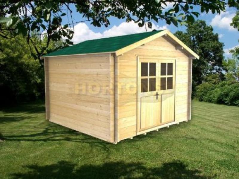 35mm Wokingham 3mx3m Log Cabin - Click Image to Close