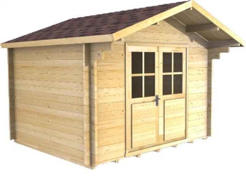 35mm Andrew 3m x 2.5m Log Cabin For Sale - Click Image to Close
