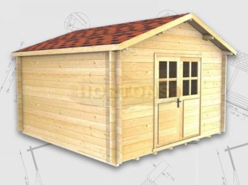 3.5 x 3.5m 35mm Ben cabin - Click Image to Close