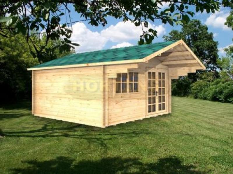 35mm Henry 4x4m log cabin - Click Image to Close