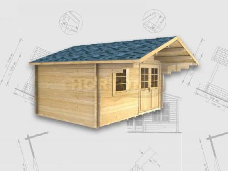 45mm Winchester cabin measuring 4x3m - Click Image to Close