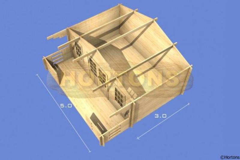 Huntingdon Twinskin 45 + 45mm 5.0 x 3.0m - Click Image to Close