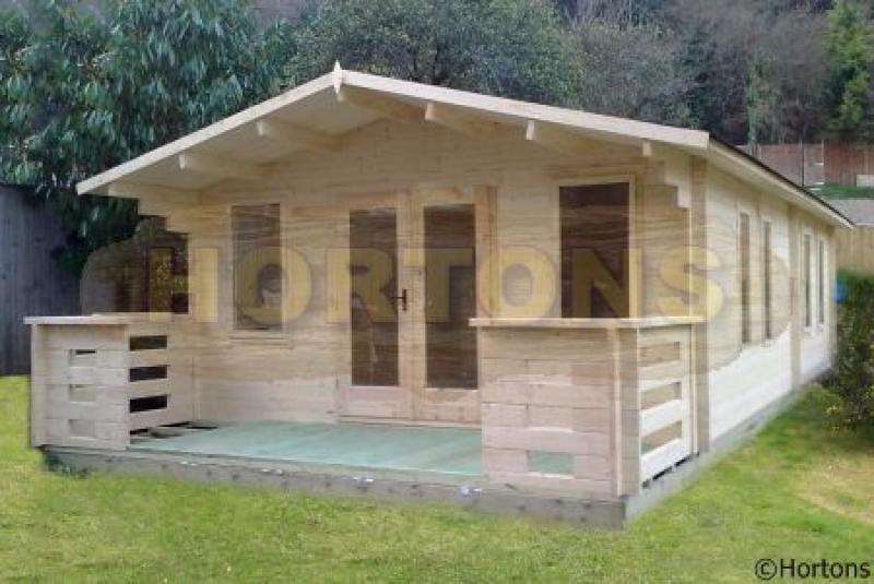 45mm Sudbury 5 x 9 Log Cabin - Click Image to Close