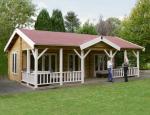 Lugarde 44mm Log Cabin Bonaire 8.5 x 5.5m