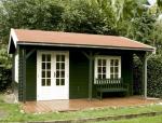 Lugarde Log Cabin Malibu 4m x 4m