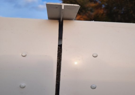 uPVC eaves fascia board