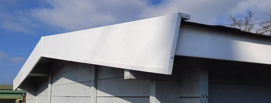 uPVC fascia boards complete